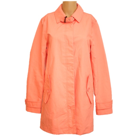 GAP Jackets & Blazers - NEW Gap Pink Trench Coat with Buckle Collar S